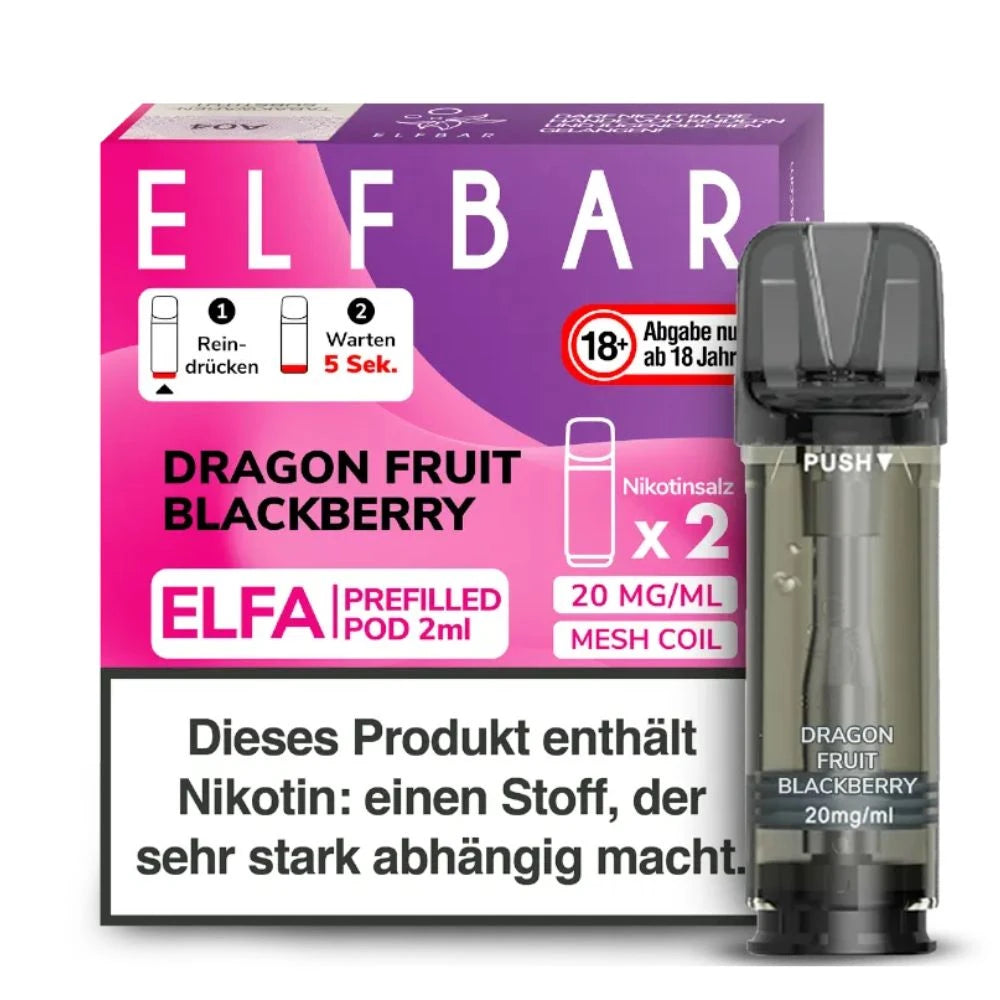 ELFBAR ELFA Pod 2er Pack 20mg/ml - verschiedene Sorten Elfbar